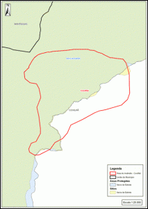 Protected areas units affected by the Covilhã forest fire